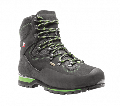 Scarpone antinfortunistica Alpine Route WR S3 colore nero verde fluo alpine 2180