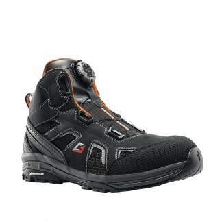 Scarpa antinfortunistica GRAVEL S3 mid BOA® Fit System colore nero arancio