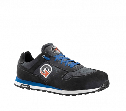 Sneaker antifortunistica leggera Monza S1P colore antracite royal monza