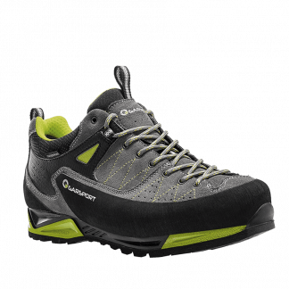 Scarponcino fast hiking approach Man Mountain Tech Low waterproof colore antracite lime