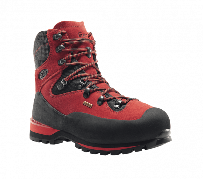 Scarpone antinfortunistica Alpine Route WR S3 colore rosso alpine 0135