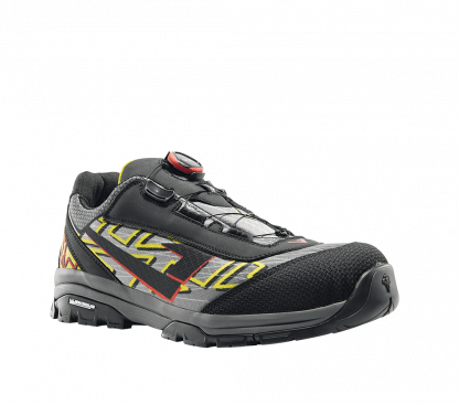 Scarpa antinfortunistica TWISTER S1P BOA® Fit System colore grigio giallo